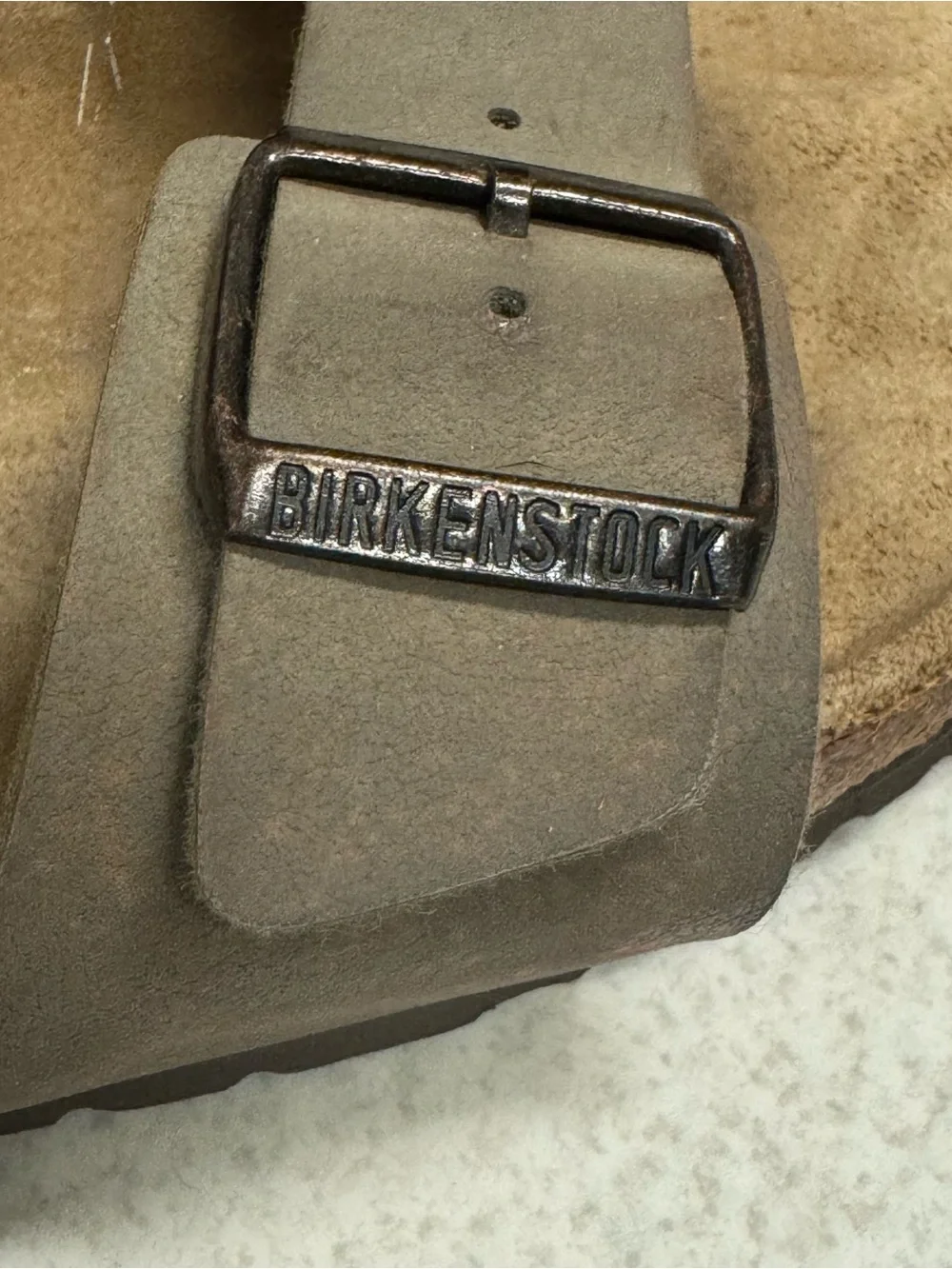 Birkenstock Arizona men’s 13 EU 46 Slider Sandals *Sun Bleached